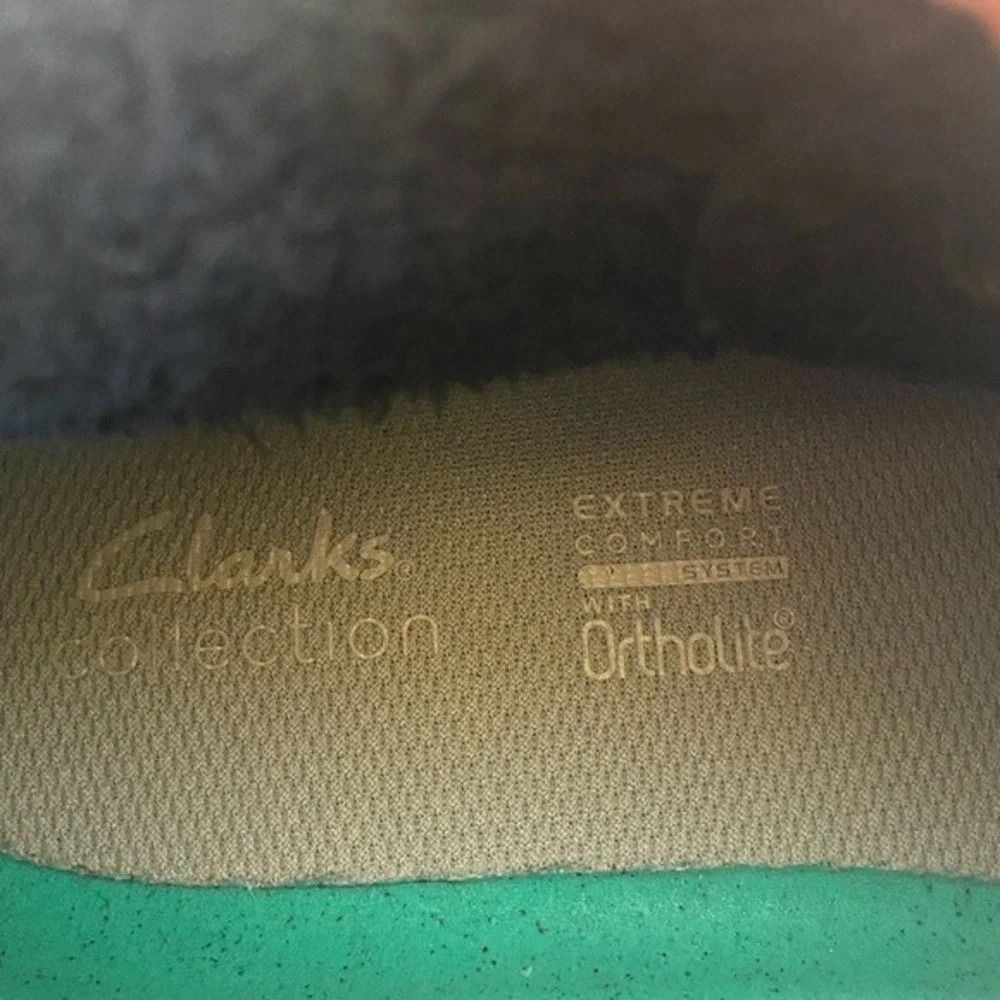 Clarks Men's Bushacre 3 Chukka Boots Size 12 Black Tribal Wool Suede Lace Up
